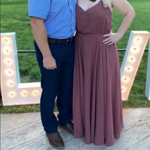 Revelry Bridesmaid Dress- Kaia in Rosewood